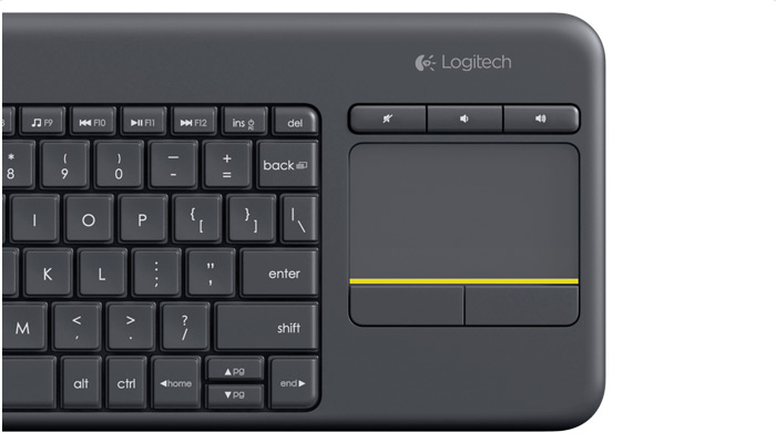 Media-Friendly TV Keyboard